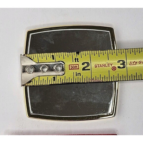 Giorgio Armani Beauty Pocket Mirror NEW In Red Case, 3" Gold Tone Mirror - Picture 4 of 5